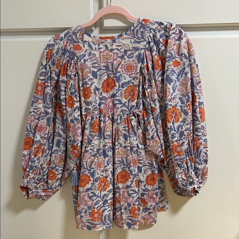 Floral Print Women's Top - Picture 5 of 5